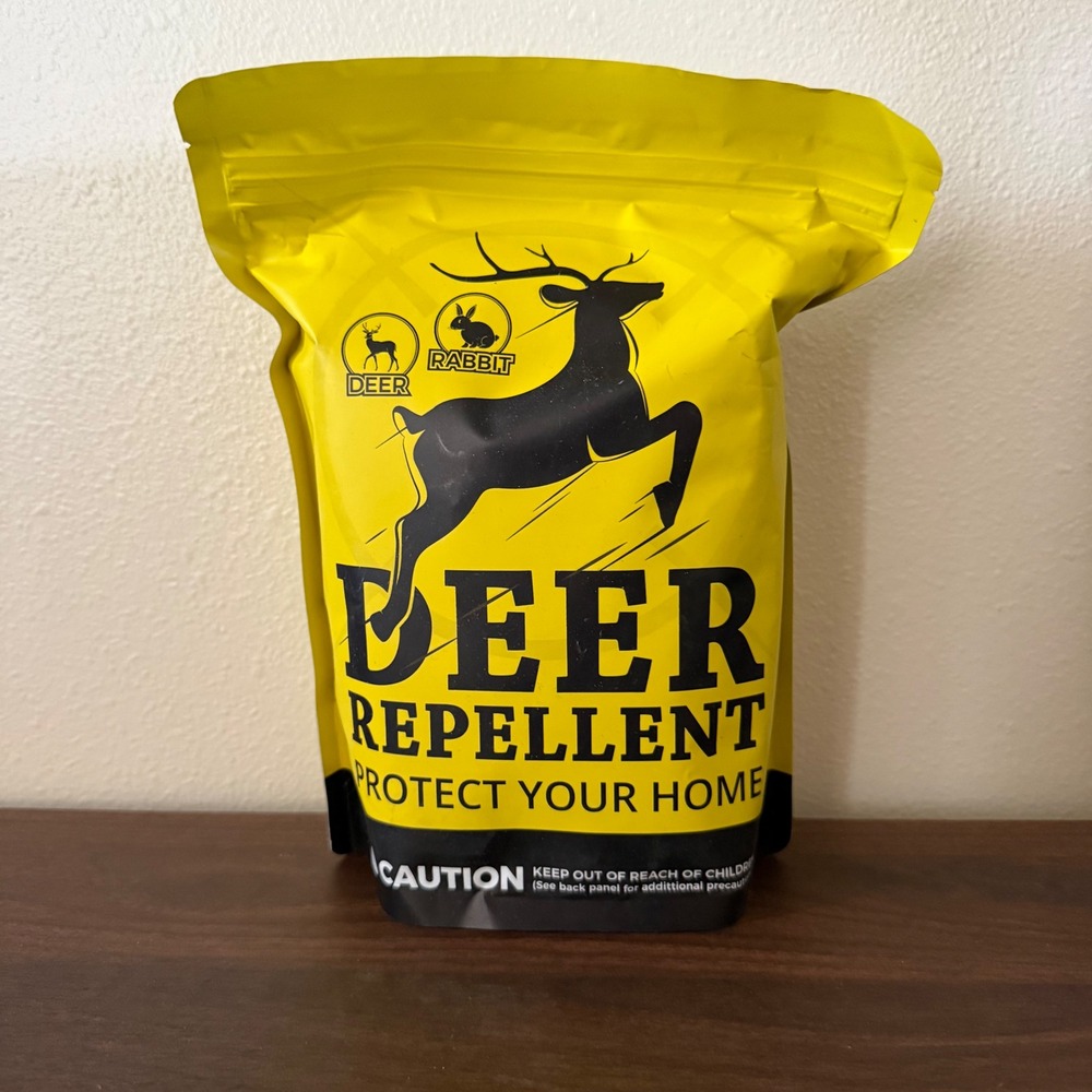 Deer and Rabbit Repellent With Peppermint Garlic Oil Pepper All Natural